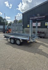 Brian James General Plant 551 - 2.7m x 1.6m, 2700kg, 2 Axle, 13" Wheels - Adjustable Ramps