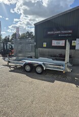 Brian James 543-3717-35-2-12 Digger Plant 2 3.7 x 1.7 3500kg GVW  - Adjustable Ramps