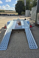 Brian James 543-3717-35-2-12 Digger Plant 2 3.7 x 1.7 3500kg GVW  - Adjustable Ramps