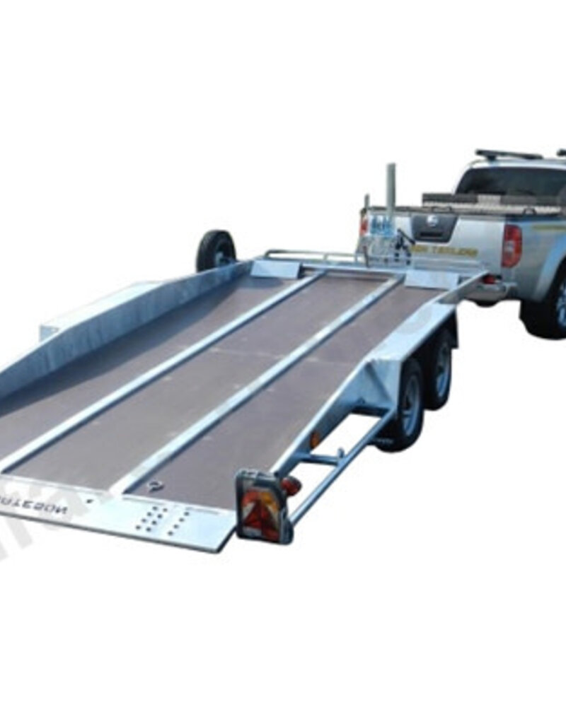 Bateson Trailers Bateson 22-15 Twin Axle 4.5 x 1.8m, 15' x 6' 2 Light weight hydraulic tilt transporter trailer