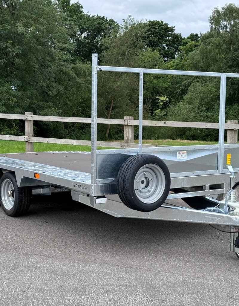 Bateson Trailers Model 354B 4.3 x 2.1m Beaver Tail Transporter Trailer | Fieldfare Trailer Centre