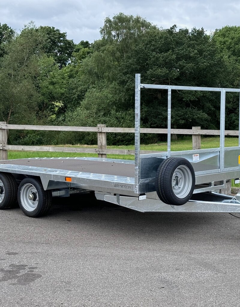 Bateson Trailers Model 354B 4.3 x 2.1m Beaver Tail Transporter Trailer | Fieldfare Trailer Centre