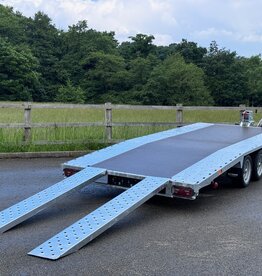 Bateson Trailers Model 355B 5m x 2.1m, 16' x 6'11 3500kg GVW beaver tail transporter trailer