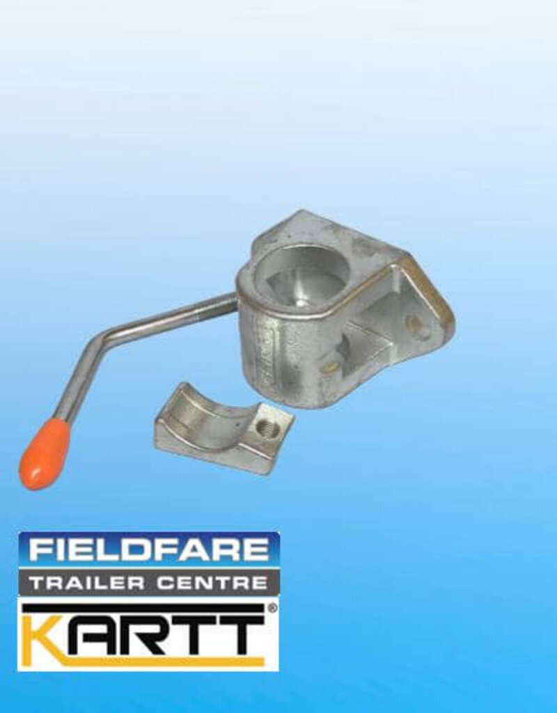 48mm Cast Iron Clamp - 105mm Hole Centres