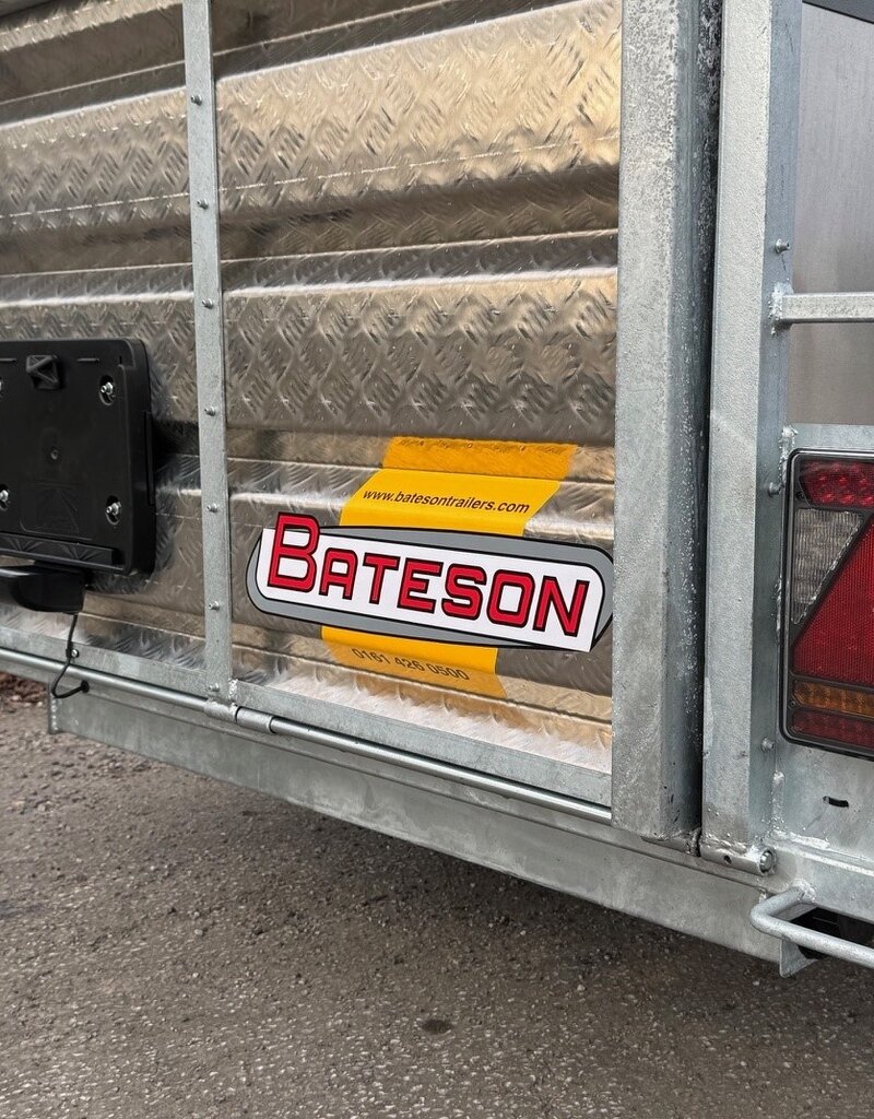 Bateson Trailers Bateson 15LT  Livestock Trailer 8' x 4' x 4' Livestock Trailer for use with cars and light vehicles