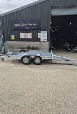 Brian James Digger Plant 2 - 2.8m x 1.3m  2700kg GVW - Spare Wheel