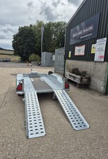 Brian James Digger Plant 2 - 2.8m x 1.3m  2700kg GVW - Spare Wheel
