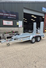 Brian James Digger Plant 2 - 2.8m x 1.3m  2700kg GVW - Spare Wheel