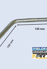 Kartt Long Clamp Handle with Orange Knob - suits FTCKCL4804E  (M12 Thread)