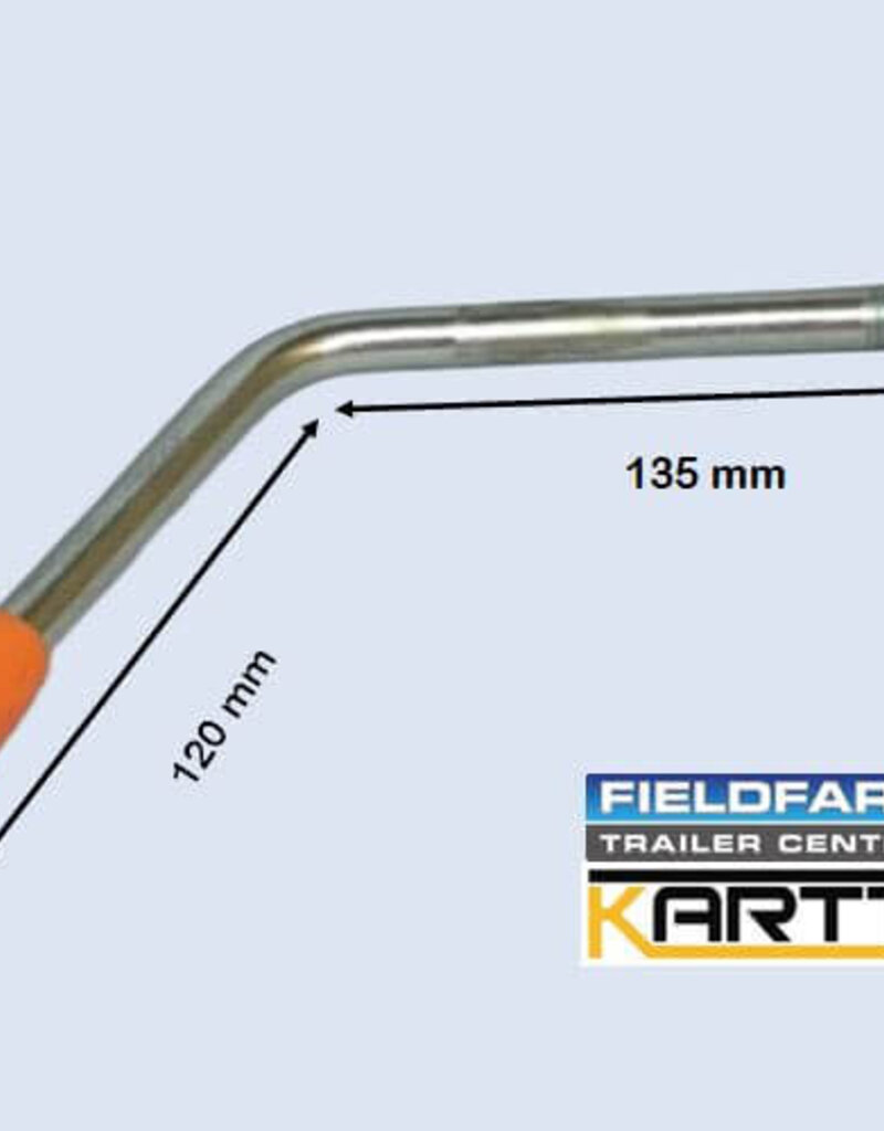 Kartt Long Clamp Handle with Orange Knob - suits FTCKCL4804E  (M12 Thread)