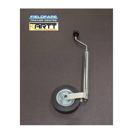 Kartt 48mm Smooth Tube Jockey Silver Metal Rim Wheel with High Handle