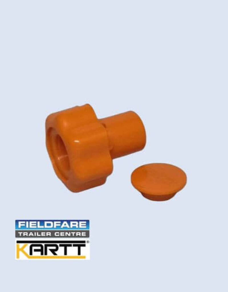 Replacement Orange Easy Grip Knob and Circlip