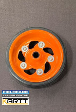 Kartt  Orange Replacement HD Low Profile Wheel  230mm  x 80mm