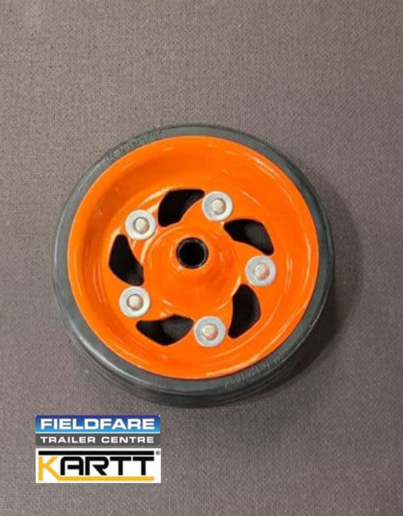 Kartt  Orange Replacement HD Low Profile Wheel  230mm  x 80mm