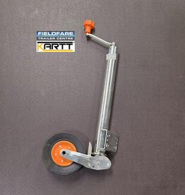 Kartt 60mm HD Jockey Wheel Auto Lift With Fixed Bracket 220x65 Wheel