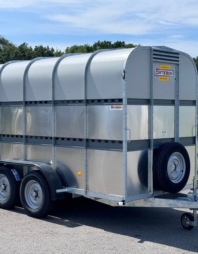 Bateson Trailers Bateson 48HB  12' x 5'8 Livestock Trailer for use with 4WD and larger vehicles (can accommodate horses)