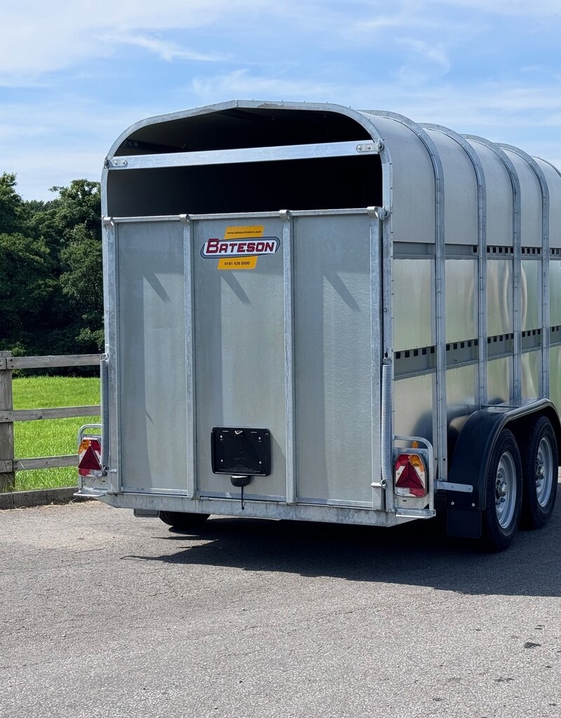 Bateson Trailers Bateson 48HB  12' x 5'8 Livestock Trailer for use with 4WD and larger vehicles (can accommodate horses)