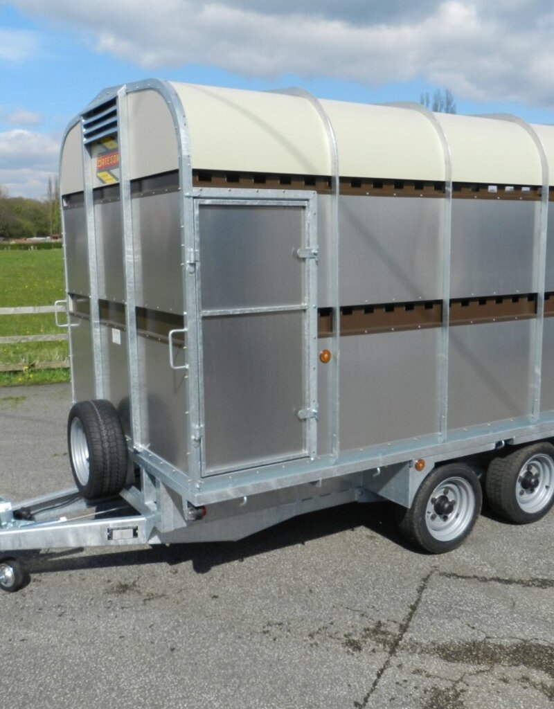 Bateson Trailers Bateson 50LT  10' x 6'6 Livestock Trailer with demountable container