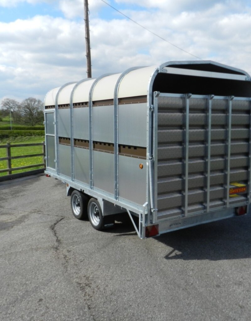 Bateson Trailers Bateson 60LT  12' x 6'6 Livestock Trailer with demountable container