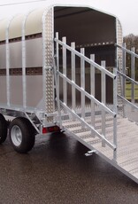 Bateson Trailers Bateson 90LT 16' Livestock Tractor Trailer Twin Axle 8 Ton