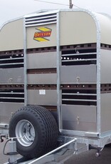 Bateson Trailers Bateson 90LT 16' Livestock Tractor Trailer Twin Axle 8 Ton