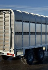 Bateson Trailers Bateson 100LT 20' x 7'6" Tractor Drawn Livestock Trailer with demountable container