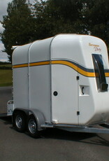 Bateson Trailers Bateson Derby Lightweight, rear unload, double horse trailer