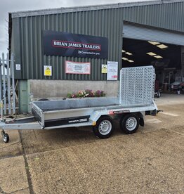 General Plant 551 - 3.1m x 1.6m, 2700kg, 2 Axle, 13" Wheels -Heavy Duty Tail Panel
