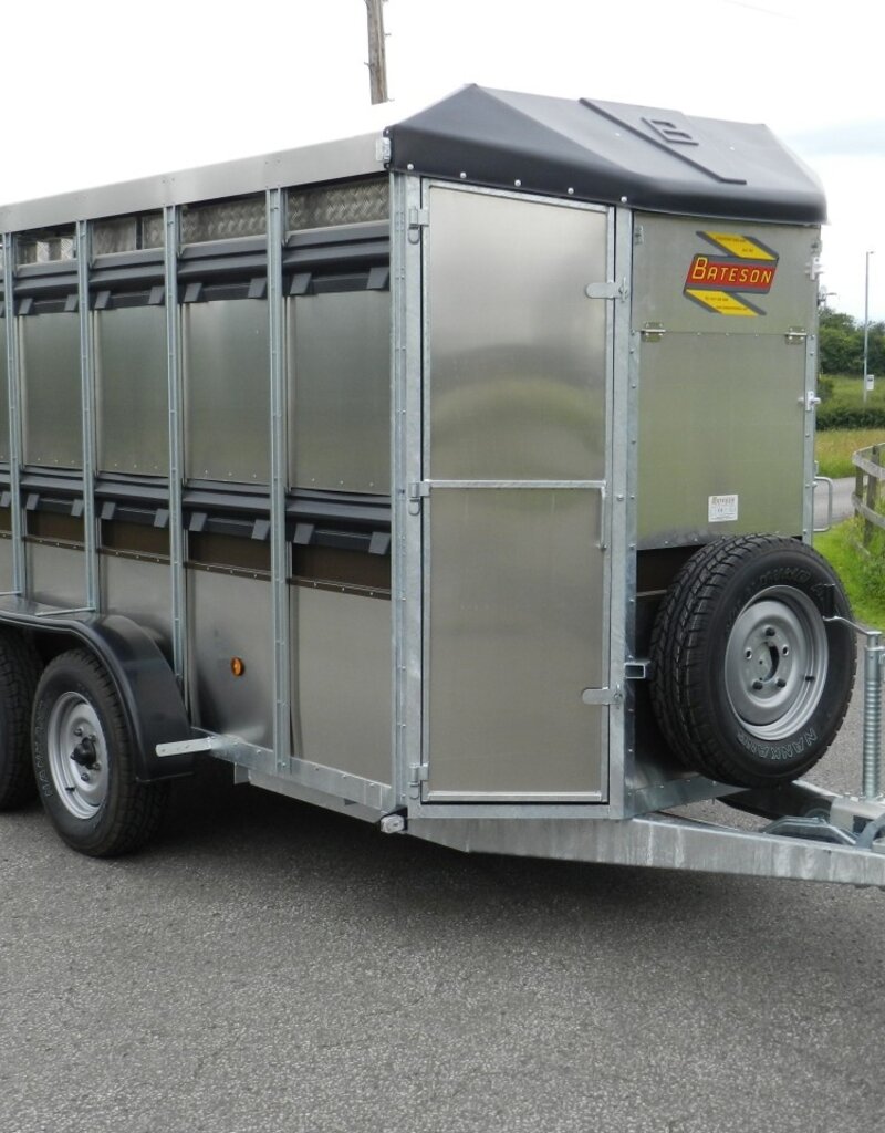 Bateson Trailers Batesons 326 Eurostock Double Axle Livestock Trailer| Fieldfare Trailer Centre