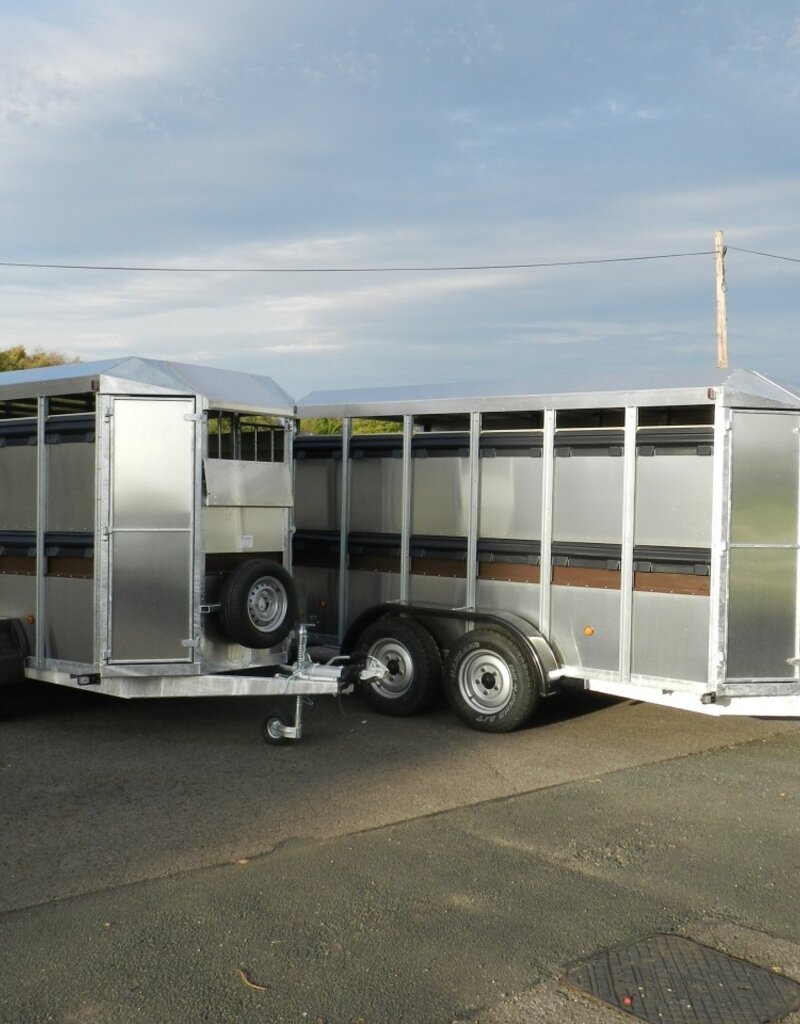 Bateson Trailers Batesons 326 Eurostock Double Axle Livestock Trailer| Fieldfare Trailer Centre