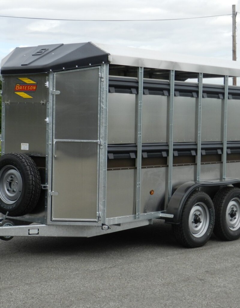 Bateson Trailers Batesons 326 Eurostock Double Axle Livestock Trailer| Fieldfare Trailer Centre