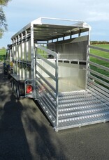 Bateson Trailers 12' Eurostock 336C tri axle Livestock Trailer Std with cattle gate