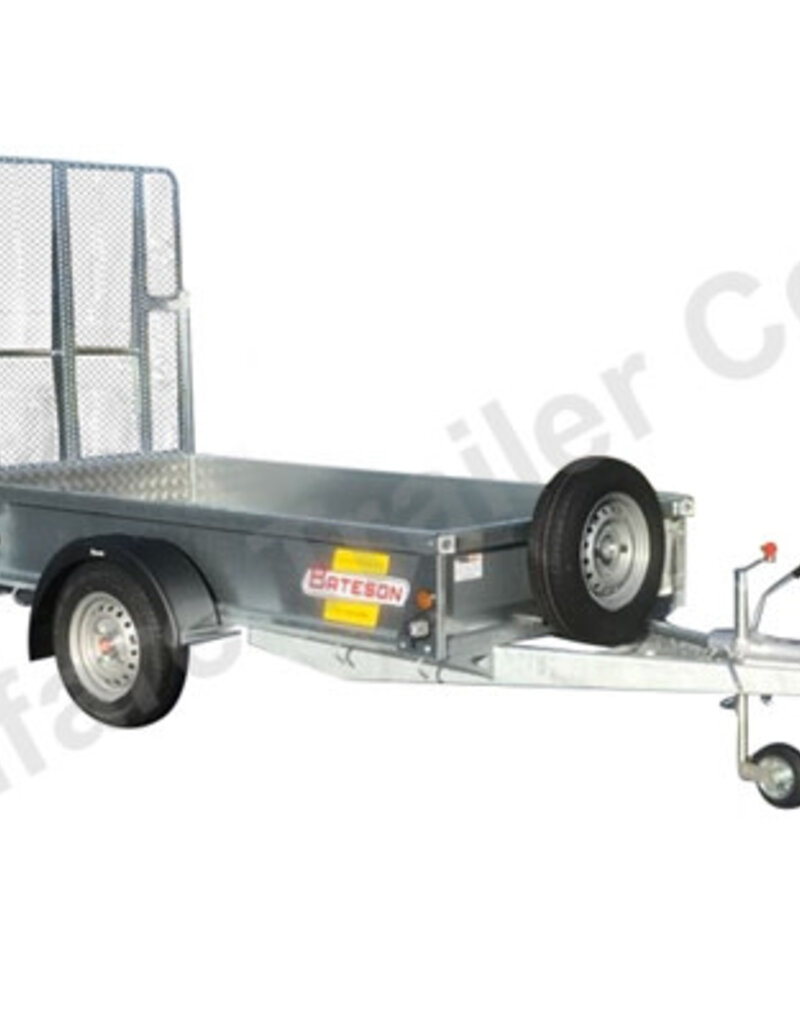 Bateson Trailers Bateson 0842 8' x 4' Single axle general purpose braked trailer