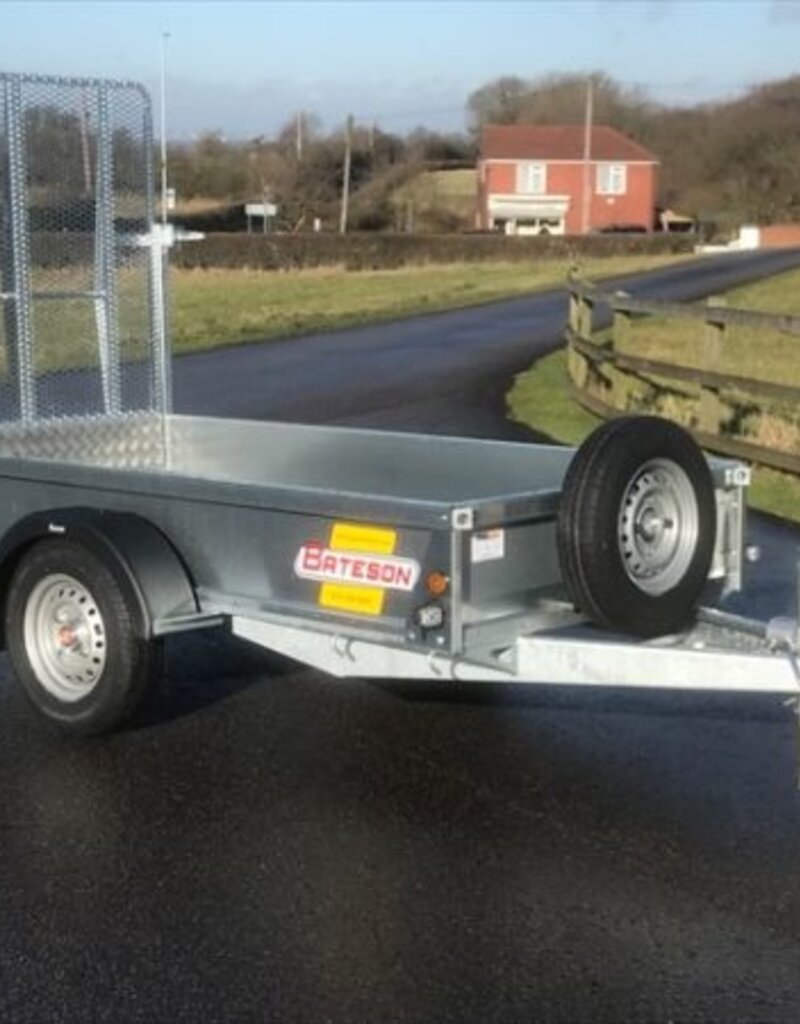 Bateson Trailers Bateson 0842 8' x 4' Single axle general purpose braked trailer