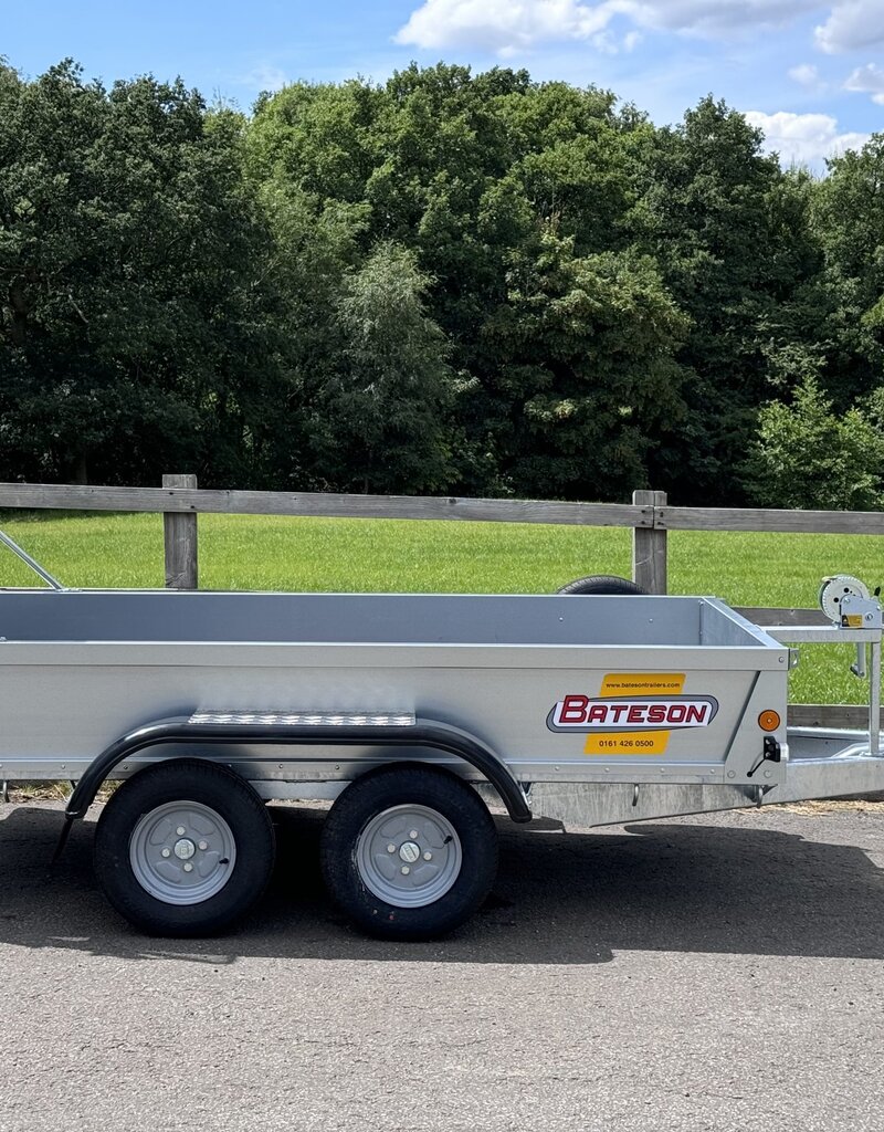 Bateson Trailers Bateson Model 0844  8' x 4' Twin axle general purpose braked trailer 1300kg GVW
