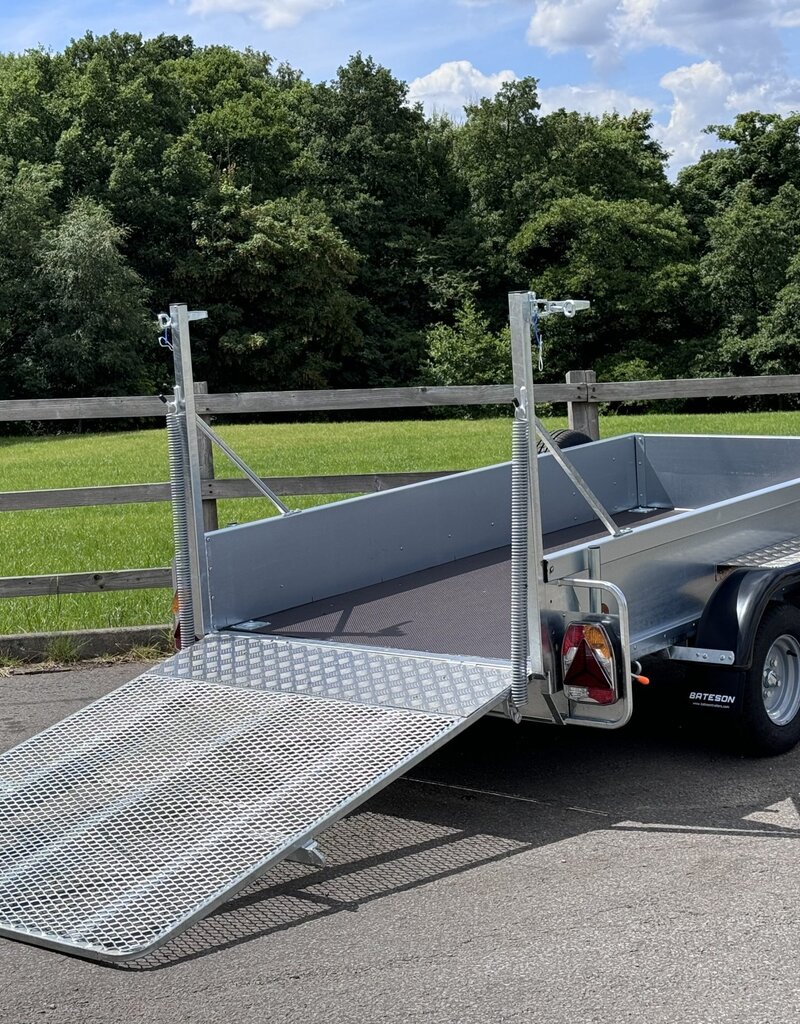 Bateson Trailers Bateson Model 0844  8' x 4' Twin axle general purpose braked trailer 1300kg GVW