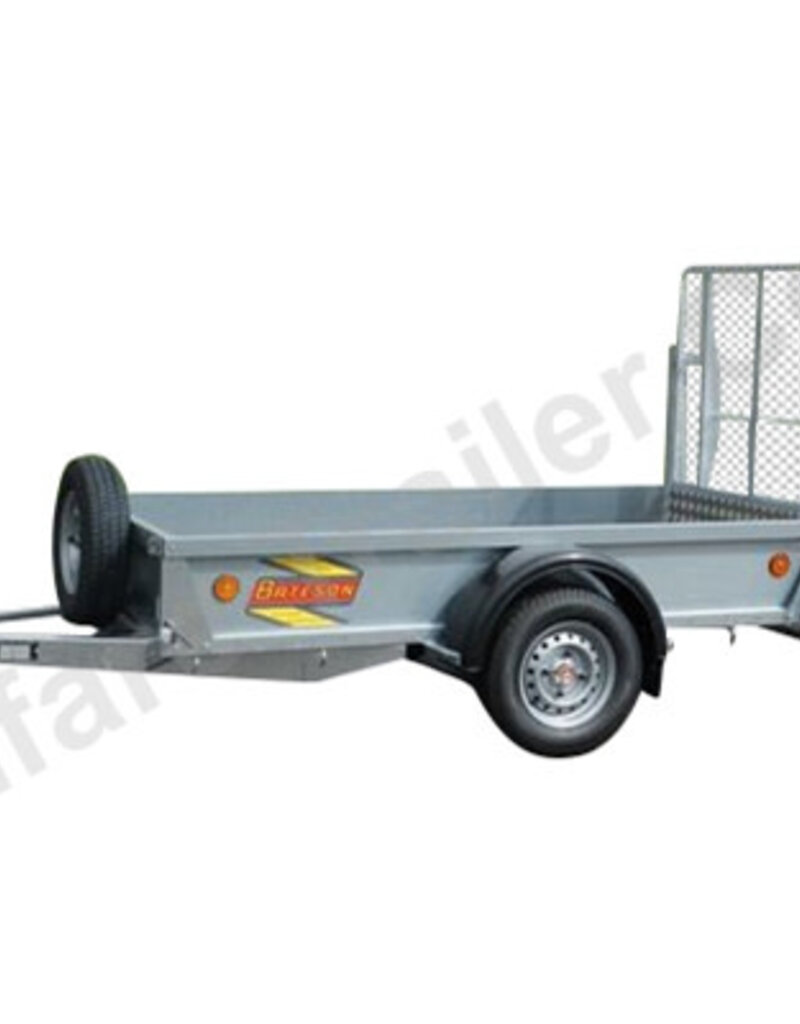 Bateson Trailers Bateson 0852 8' x 5' single axle general purpose trailer 1300kg GVW