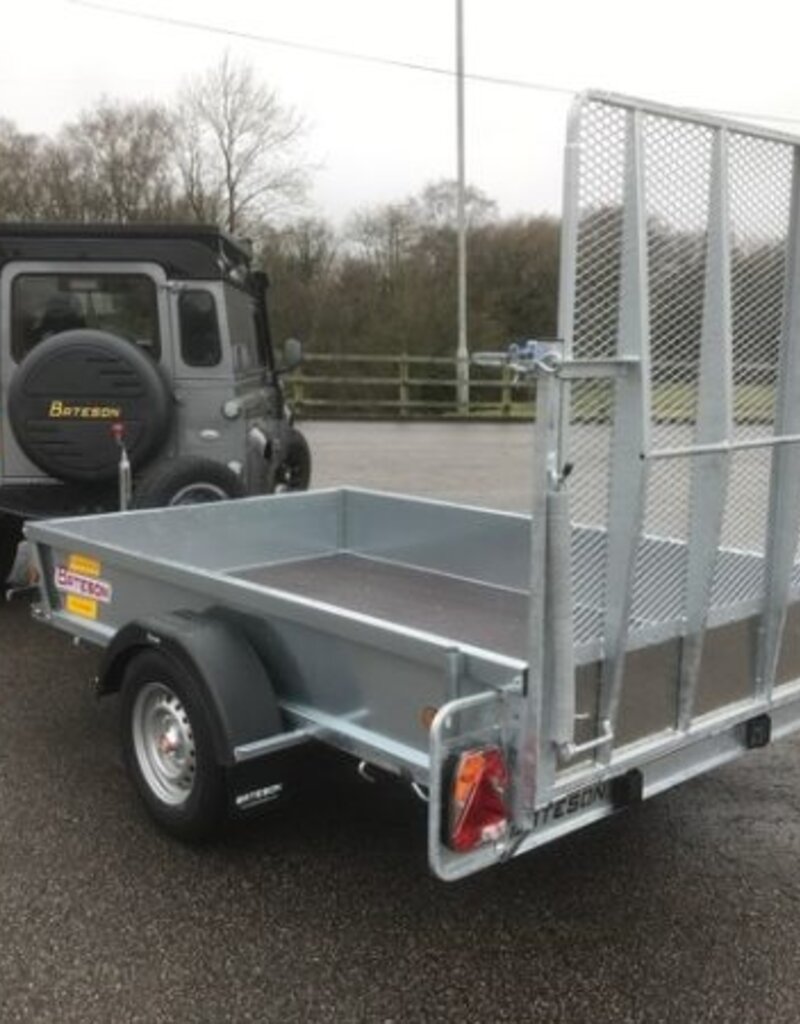 Bateson Trailers Bateson 0852 8' x 5' single axle general purpose trailer 1300kg GVW