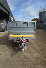 Brian James Tipper 526 - 3.1m x 1.6m, 3500kg, 2 Axle, 12" Wheels - Side Extensions