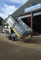 Brian James Tipper 526 - 3.1m x 1.6m, 3500kg, 2 Axle, 12" Wheels - Side Extensions
