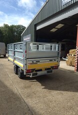 Brian James Tipper 526 - 3.1m x 1.6m, 3500kg, 2 Axle, 12" Wheels - Side Extensions