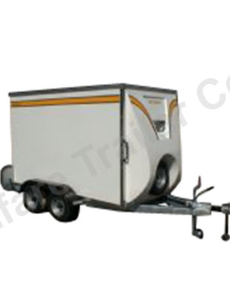 Bateson Trailers Bateson 160V 8' x 4' x 5' Lightweight twin axle van trailer 1300kg GVW