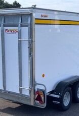 Bateson Trailers Bateson 160V 8' x 4' x 5' Lightweight twin axle van trailer 1300kg GVW