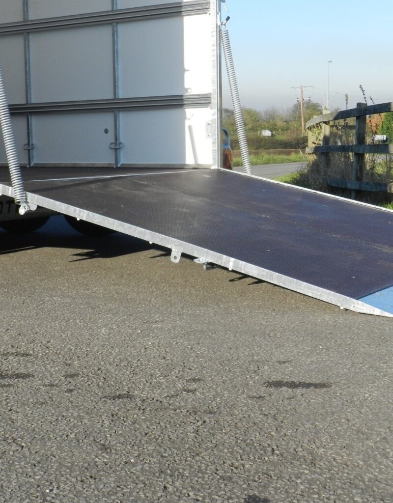 Bateson Trailers Bateson 390V Twin Axle Box Trailer 10' x 6' x 6'6  2600kg GVW with Rear Ramp