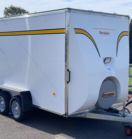 Bateson Trailers Bateson 470V 12' x 6' x 6'6 2600kg van trailer With Rear Ramp