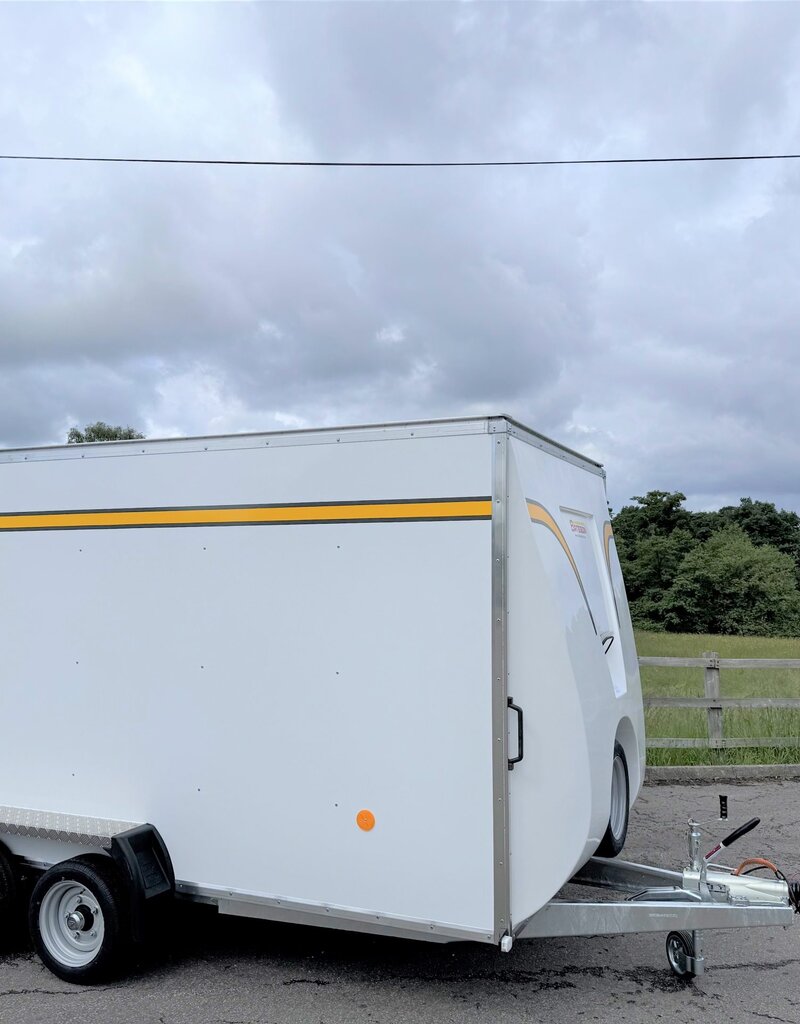 Bateson Trailers Bateson 550V 14' x 6' x 6'6 3.5 ton Twin Axle Box Trailer