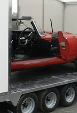 Bateson Trailers Model PT66VT 5.4 x 2.3m 8' x 7'6'' 3500kg Enclosed hydraulic tilt three axle platform trailer