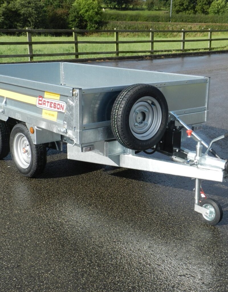 Bateson Trailers Bateson 202H 8'x5' 2 Ton Hydraulic Tipping Trailer twin Axle