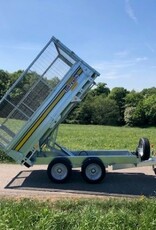 Bateson Trailers Bateson 202H 8'x5' 2 Ton Hydraulic Tipping Trailer twin Axle