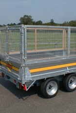 Bateson Trailers Bateson 202H 8'x5' 2 Ton Hydraulic Tipping Trailer twin Axle